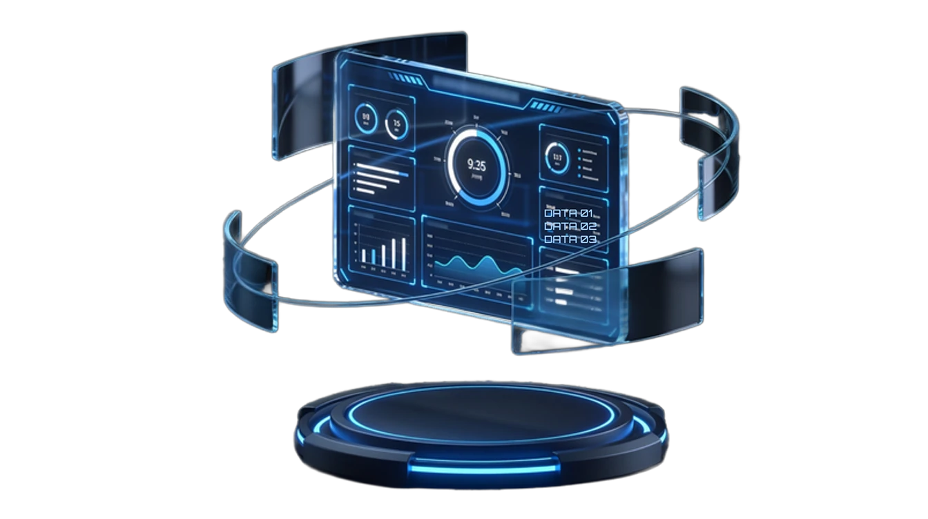 An analytics dashboard