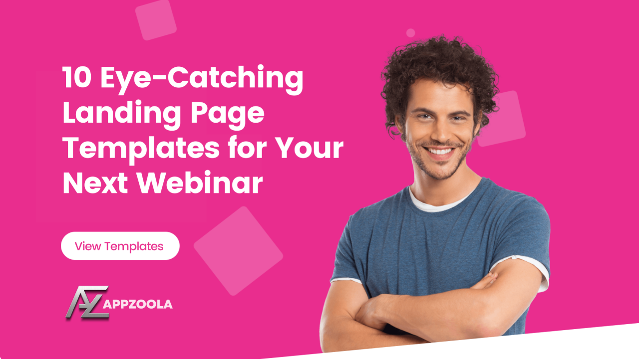 10 Eye-Catching Landing Page Templates for Your Next Webinar