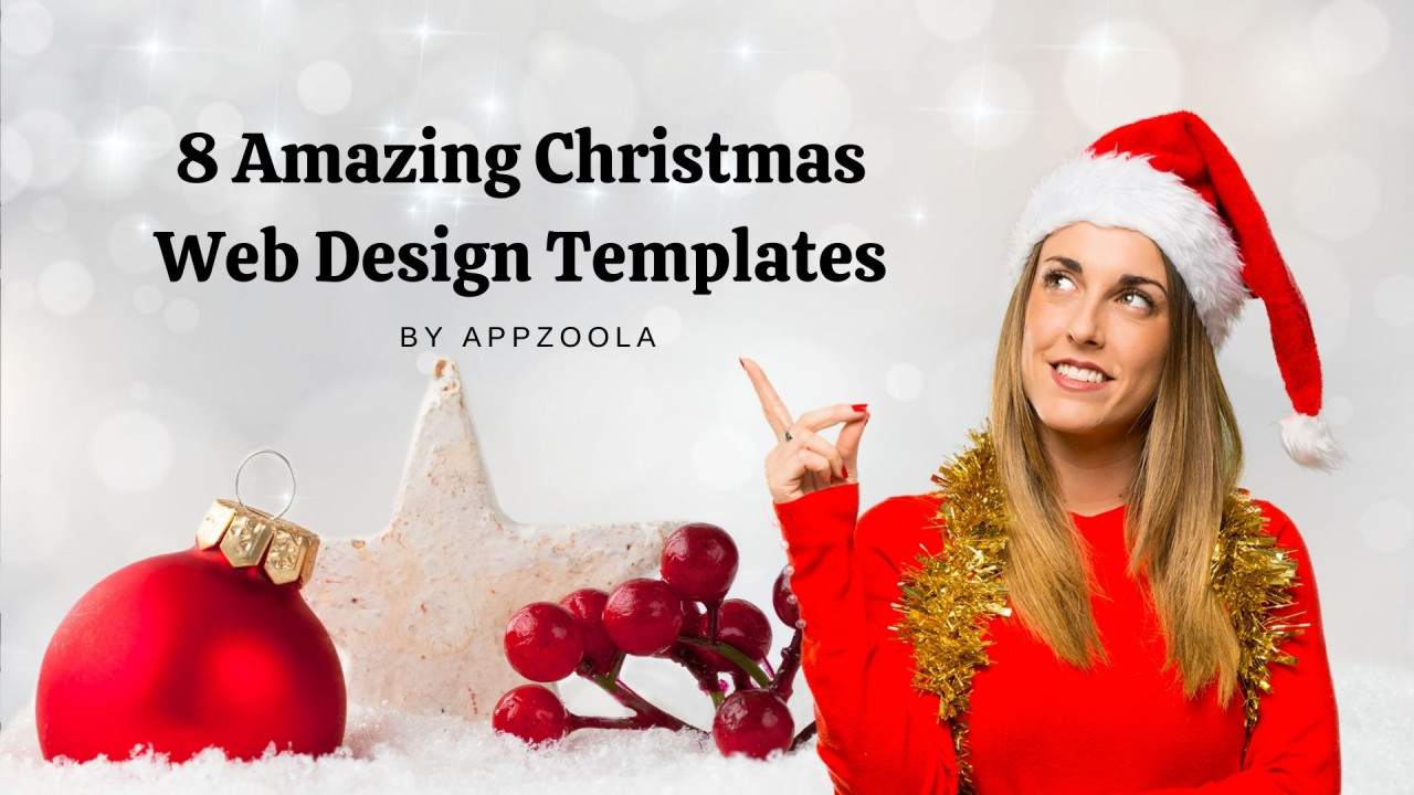 8 Amazing Christmas Web Design Templates